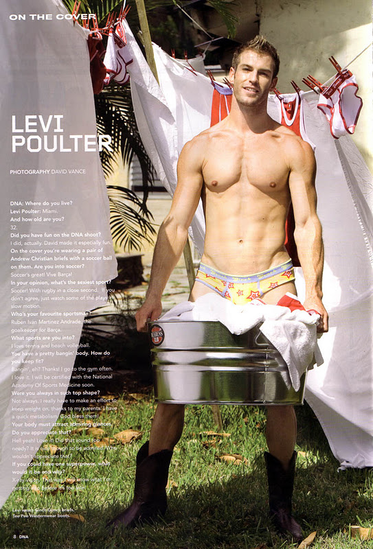 L'Homme du Jour: LEVI POULTER