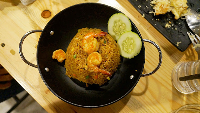Nasi goreng seafood ala Saung Kedah Nasi goreng seafood ala Saung Kedah
