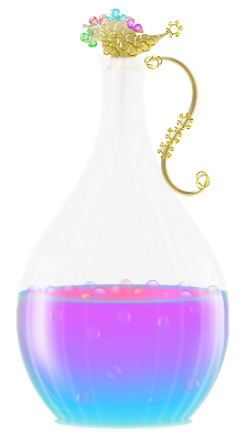 Dazzling Magic Potion Bottles | Random Girly Graphics