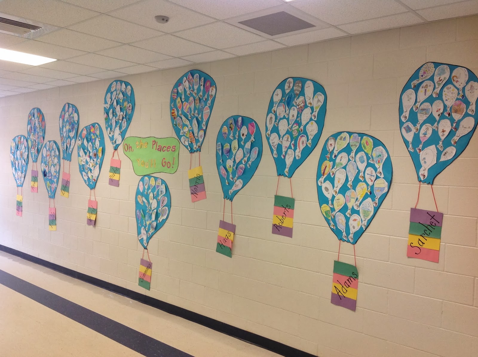 Fes Hy Counselor Oh The Places You Ll Go We Read The Book And Created Hot Air Balloons With Pictures Of Things Students Would Like To Do Be Or Achieve
