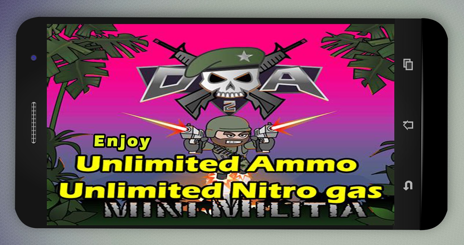 Mini Militia Mod + Hack APK Download  Unlimited All