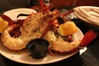 Pan-roasted lobster at Mahoney's, Orleans, Mass.