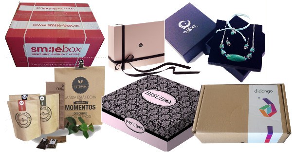  cajas de suscripcion