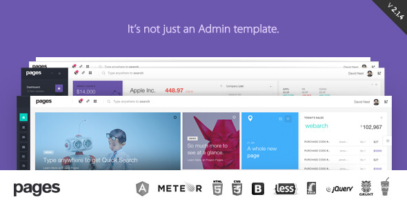 Free Download Pages Admin Dashboard Template & Web App Free Download Pages Admin Dashboard Template & Web App