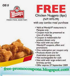 Free Printable Wendys Coupons Free Printable Wendys Coupons