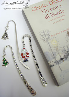 segnalibro metallo ciondolo albero natale segnalibro metallo ciondolo albero natale