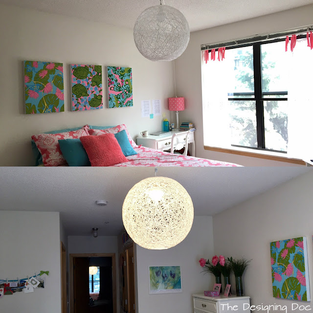 The Designing Doc DIY String Lamp