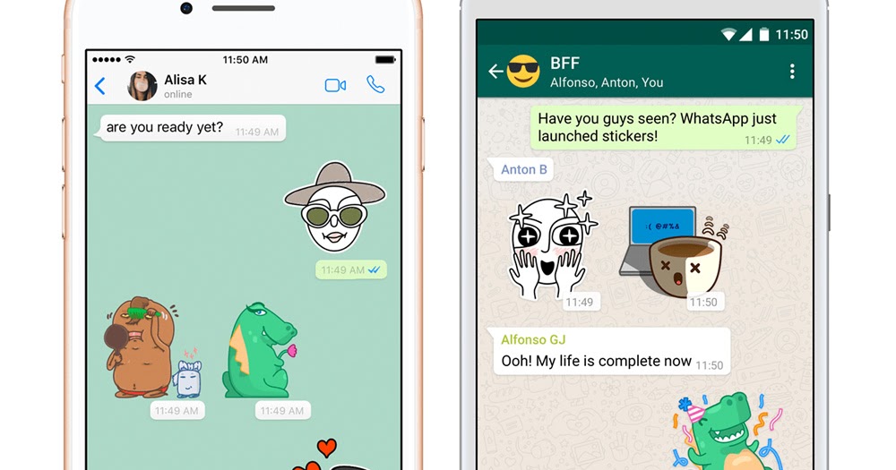 бот ватсап стикеры