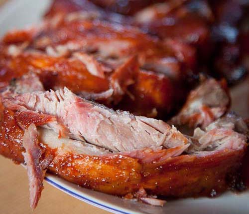 very tender #bbq #baby_back_ribs