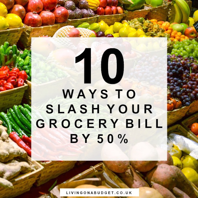 10 Ways To Slash Your Grocery Bill by 50% 10 Ways To Slash Your Grocery Bill by 50%