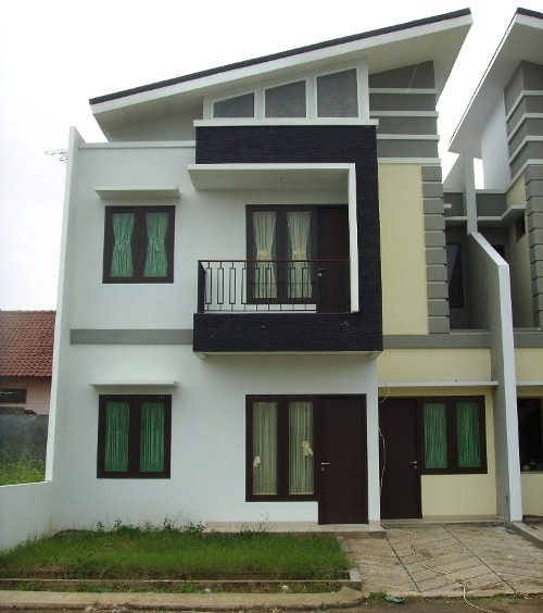 Contoh desain rumah minimalis type 70 dua lantai Contoh desain rumah minimalis type 70 dua lantai