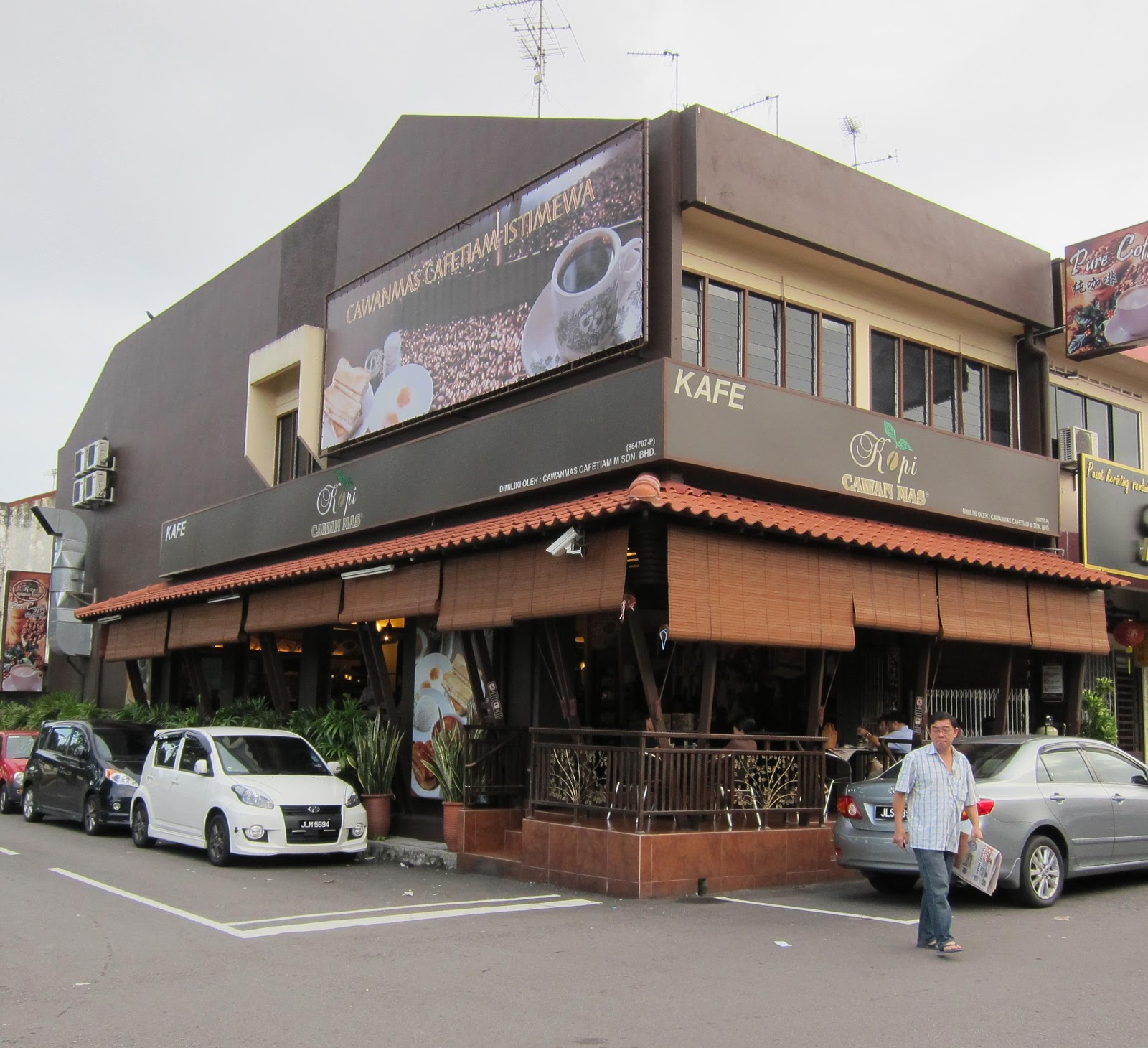 Coffee Cawanmas Cafetiam in Johor Jaya, Johor Bahru Johor Kaki
