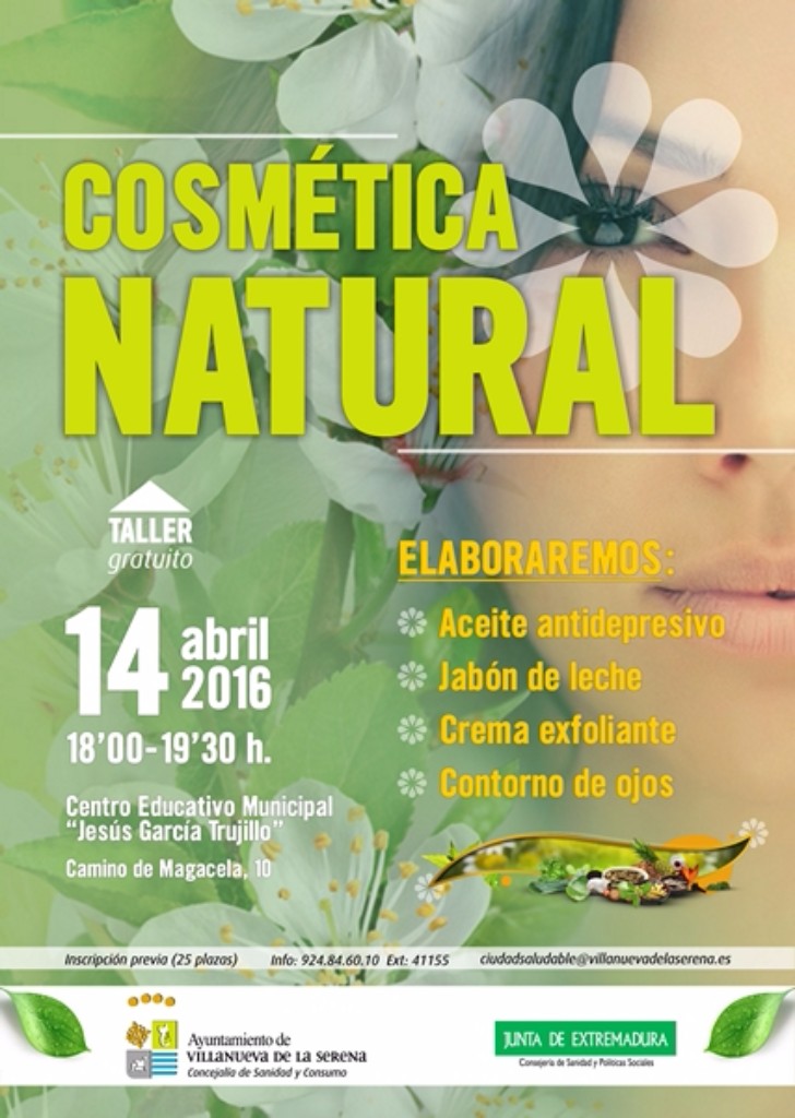 Taller Cosmética natural