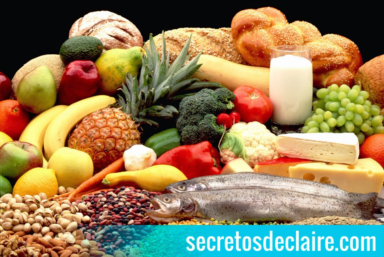 Alimentos que forman parte de una dieta balanceada