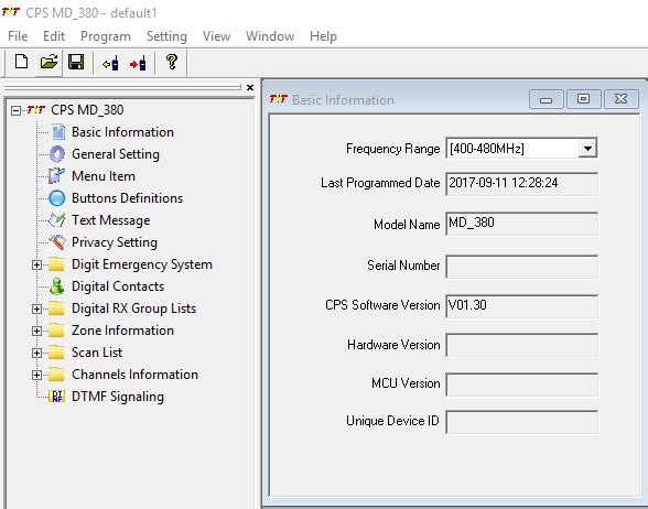 EI5DD - G4GFC: DMR Code Plug Programming