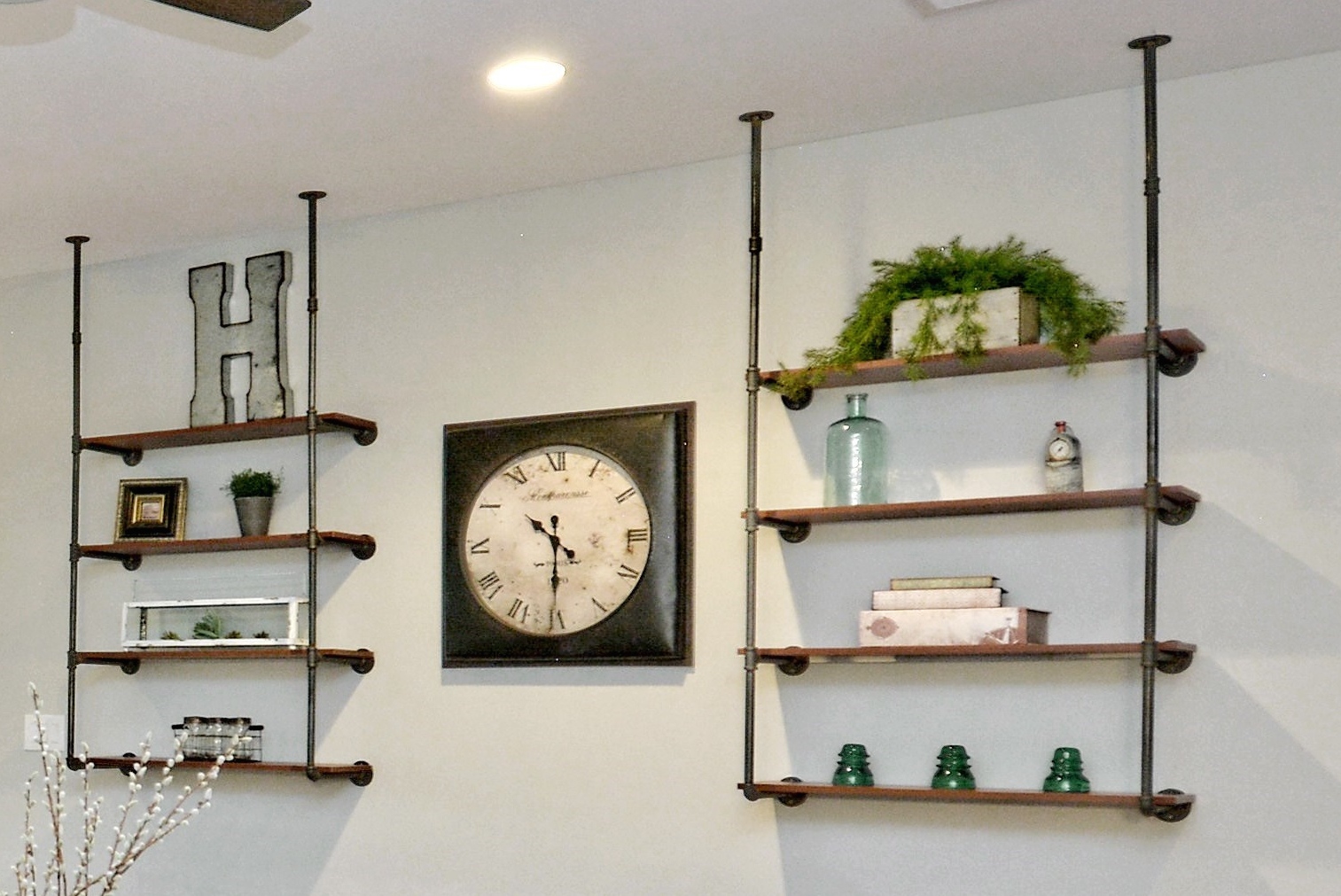 This Home Has Potential HOW TO MAKE IRON PLUMBING PIPE SHELF UNITS