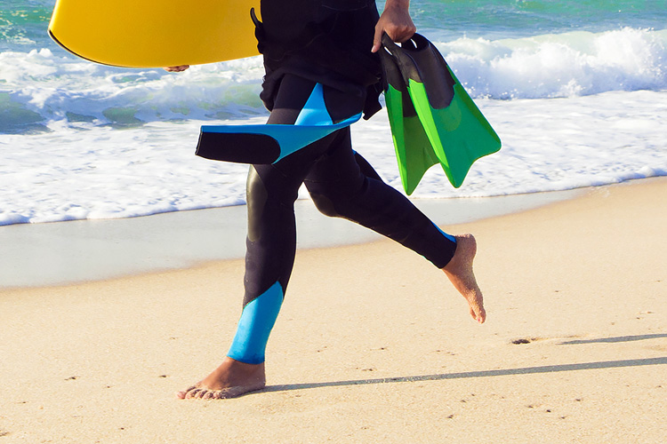 How to prevent swim fins from giving you foot friction blisters We Are Surfers