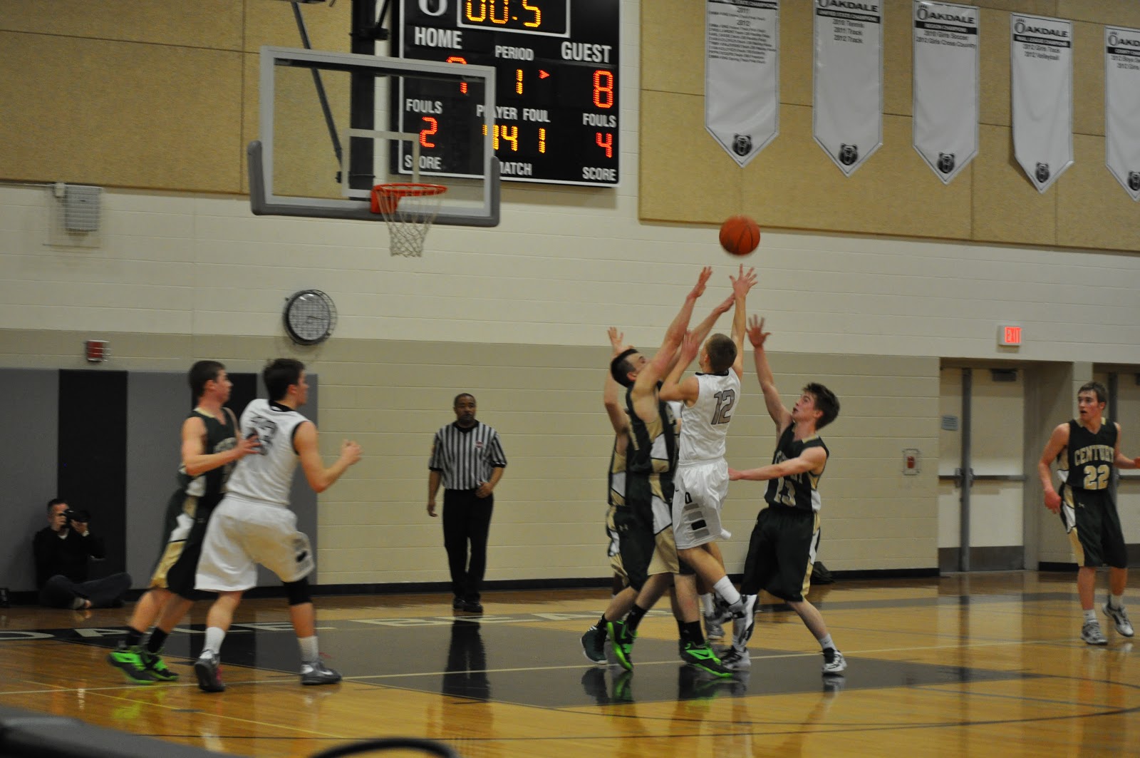Oakdale Basketball Oakdale vs Century (Playoff Game)