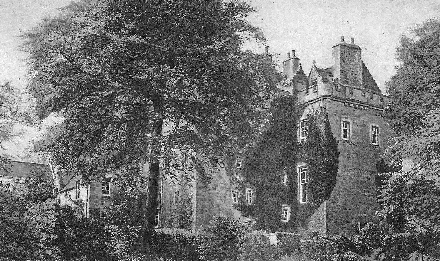 Tour Scotland Old Photograph Bridge Castle Armadale West Lothian Scotland