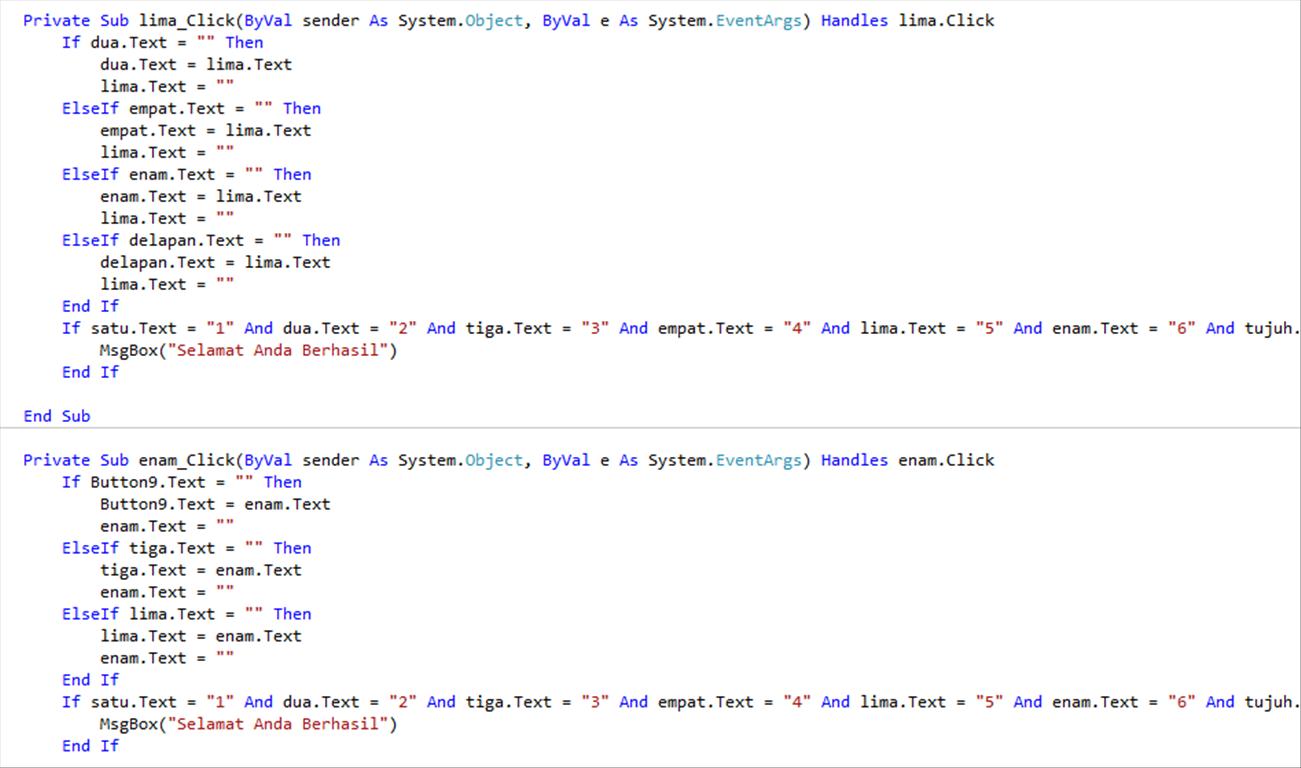 Membuat Puzzle dengan Visual Basic | Ocenews