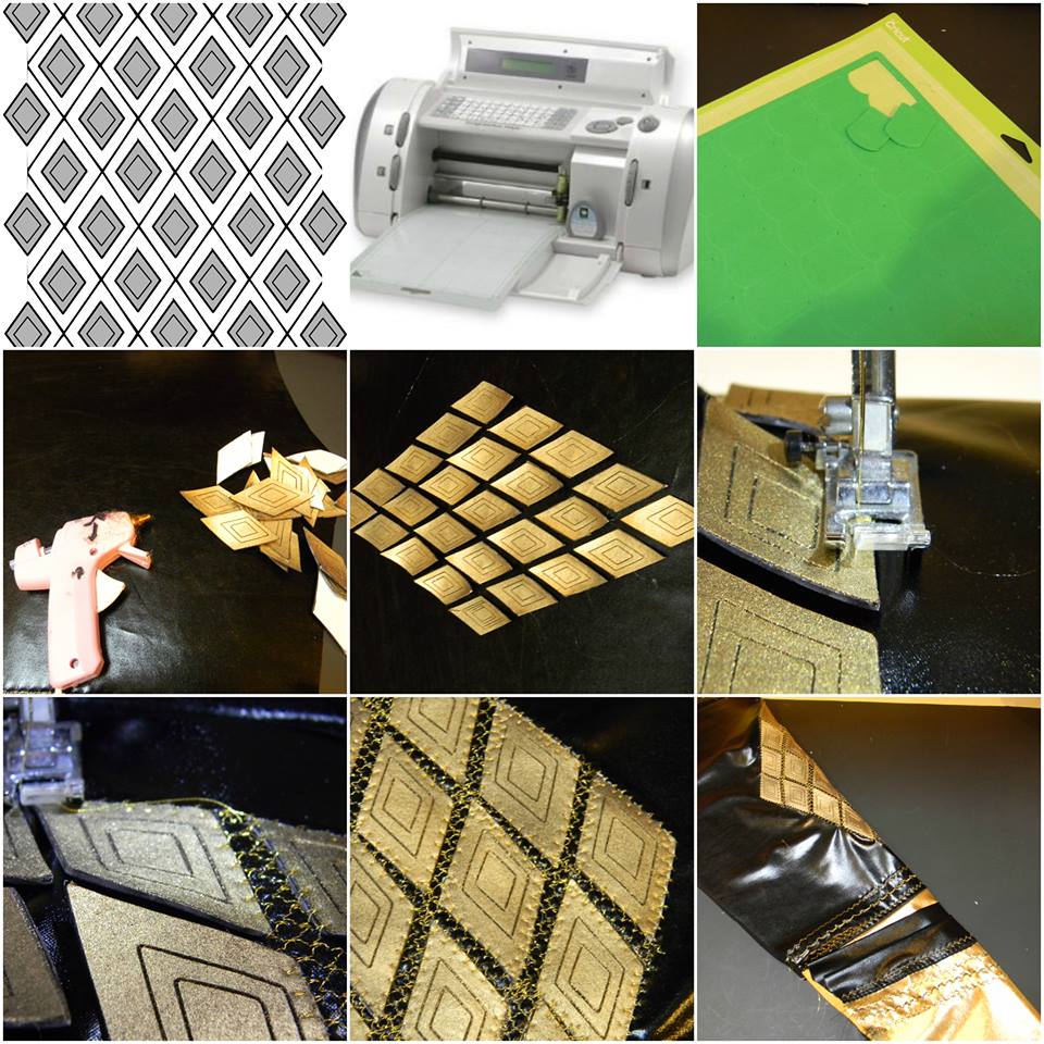 IndiPatterns Cricut Cut EVA Foam Armor Inset