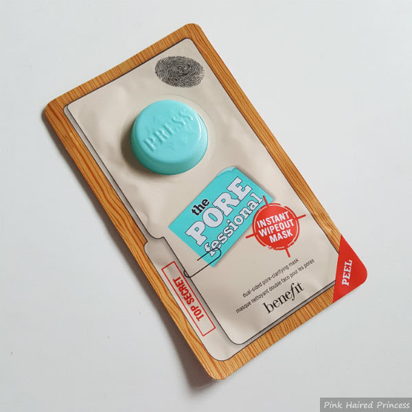 BeneFit the POREfessional Instant Wipeout Mask sachet BeneFit the POREfessional Instant Wipeout Mask sachet review