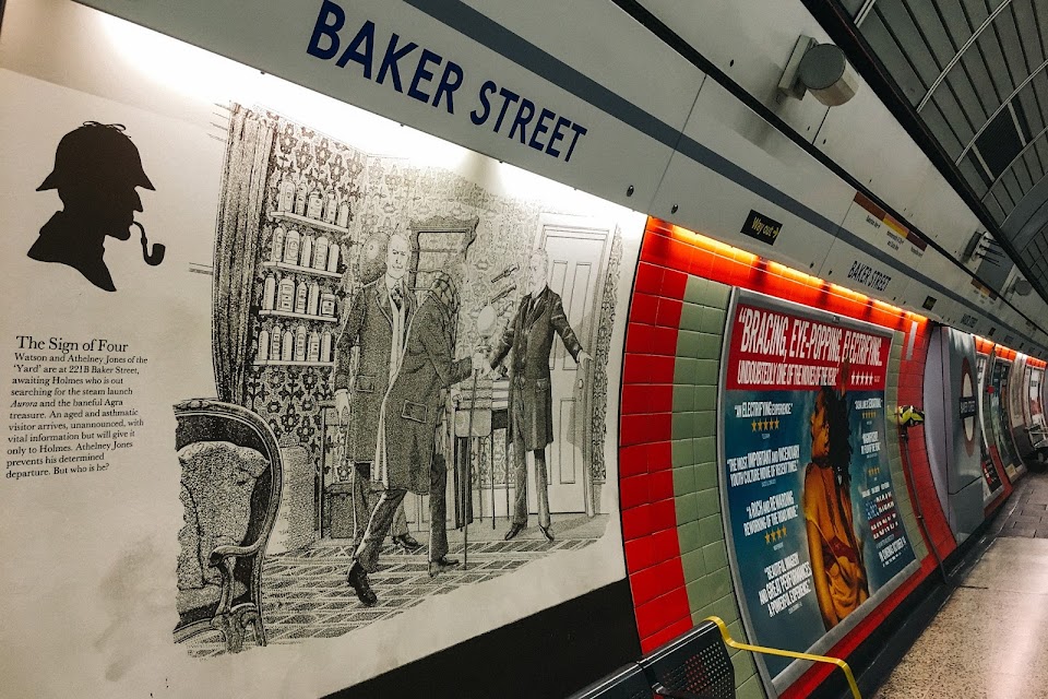 ベーカー・ストリート駅（Baker Street tube station）