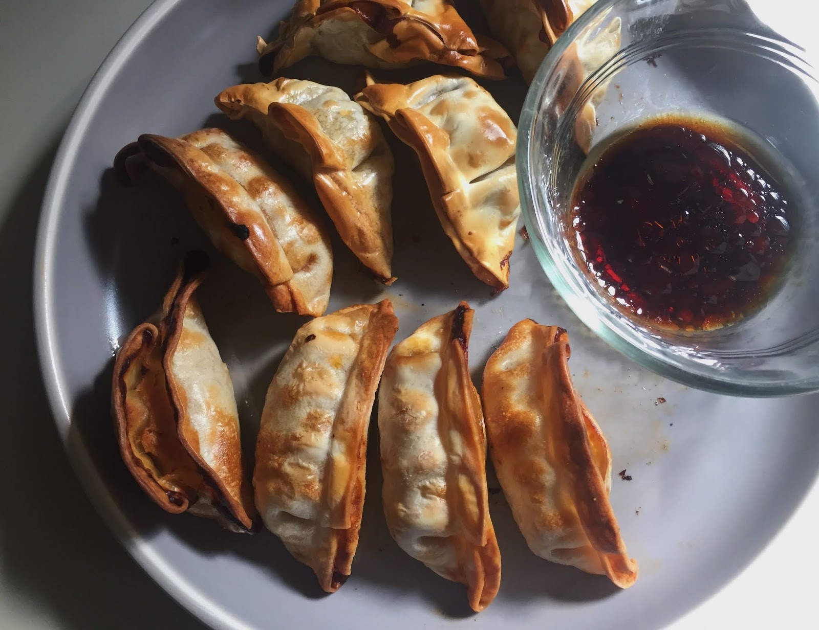Trader Joe's Spicy Salmon Gyoza