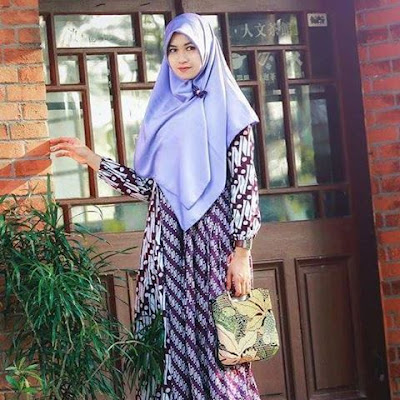 Model Baju Batik Gamis Model Baju Batik Gamis