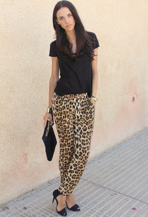 A More Fabulous You...: How to wear printed pants