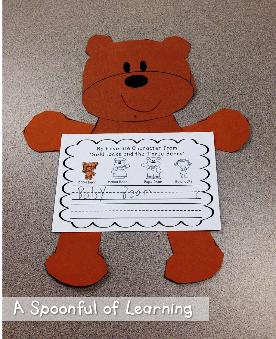 Goldilocks and the Three Bears - Learn the Number 3