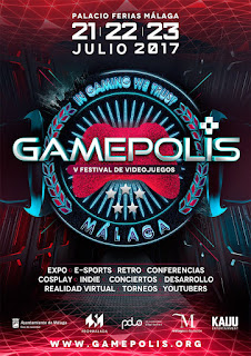Gamepolis 2017 - V Festival de videojuegos Málaga