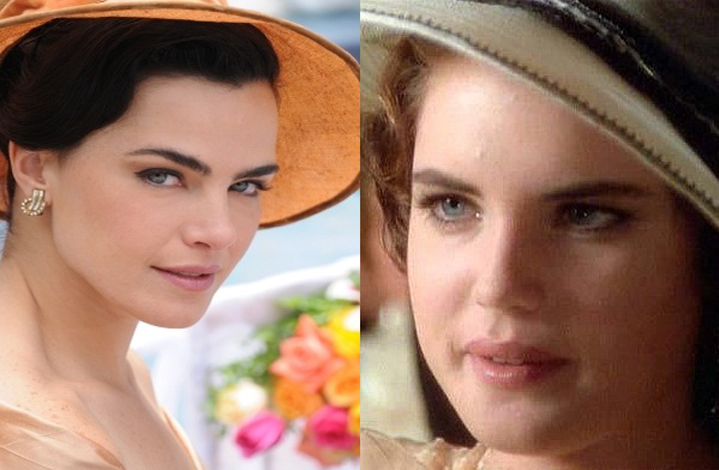 Ana Paula Arósio e Elizabeth McGovern Ana Paula Arósio e Elizabeth McGovern