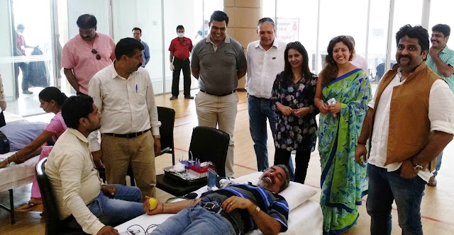 Emaar MGF celebrates Joy of Giving: Organizes Blood Donation Camp with Indian Red Cross Emaar MGF celebrates Joy of Giving: Organizes Blood Donation Camp with Indian Red Cross