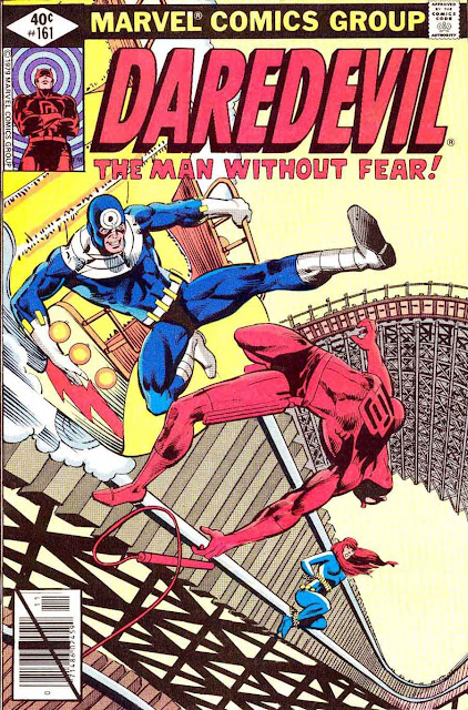 Daredevil v1 #161 bullseye marvel comic book cover art by Frank Miller Daredevil v1 #161 bullseye marvel comic book cover art by Frank Miller