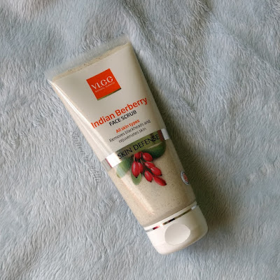 vlcc indian berberry face scrub review
