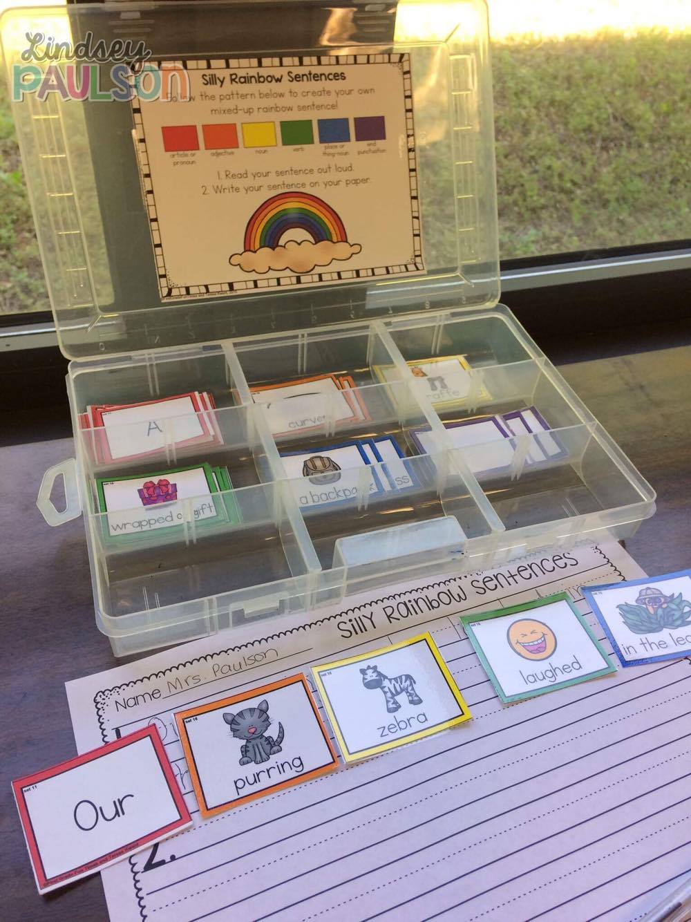 Silly Rainbow Sentences - Teresa Kwant