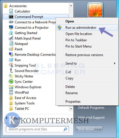 3 Cara Membuka Command Prompt Sebagai Administrator di Windows 7 ... 3 Cara Membuka Command Prompt Sebagai Administrator di Windows 7 ...