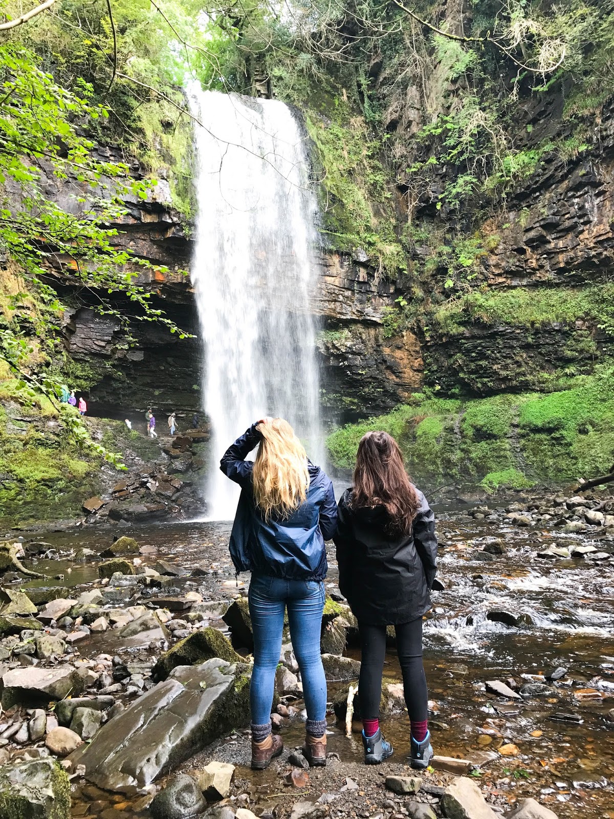 Sgwd Henrhyd Wales, travel blog, lifestyle blog, waterfalls in Wales