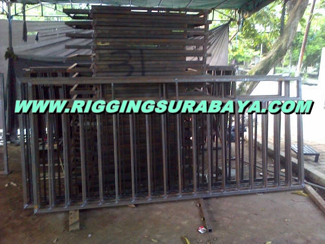 jasa pembuatan pagar barikade panggung rigging
