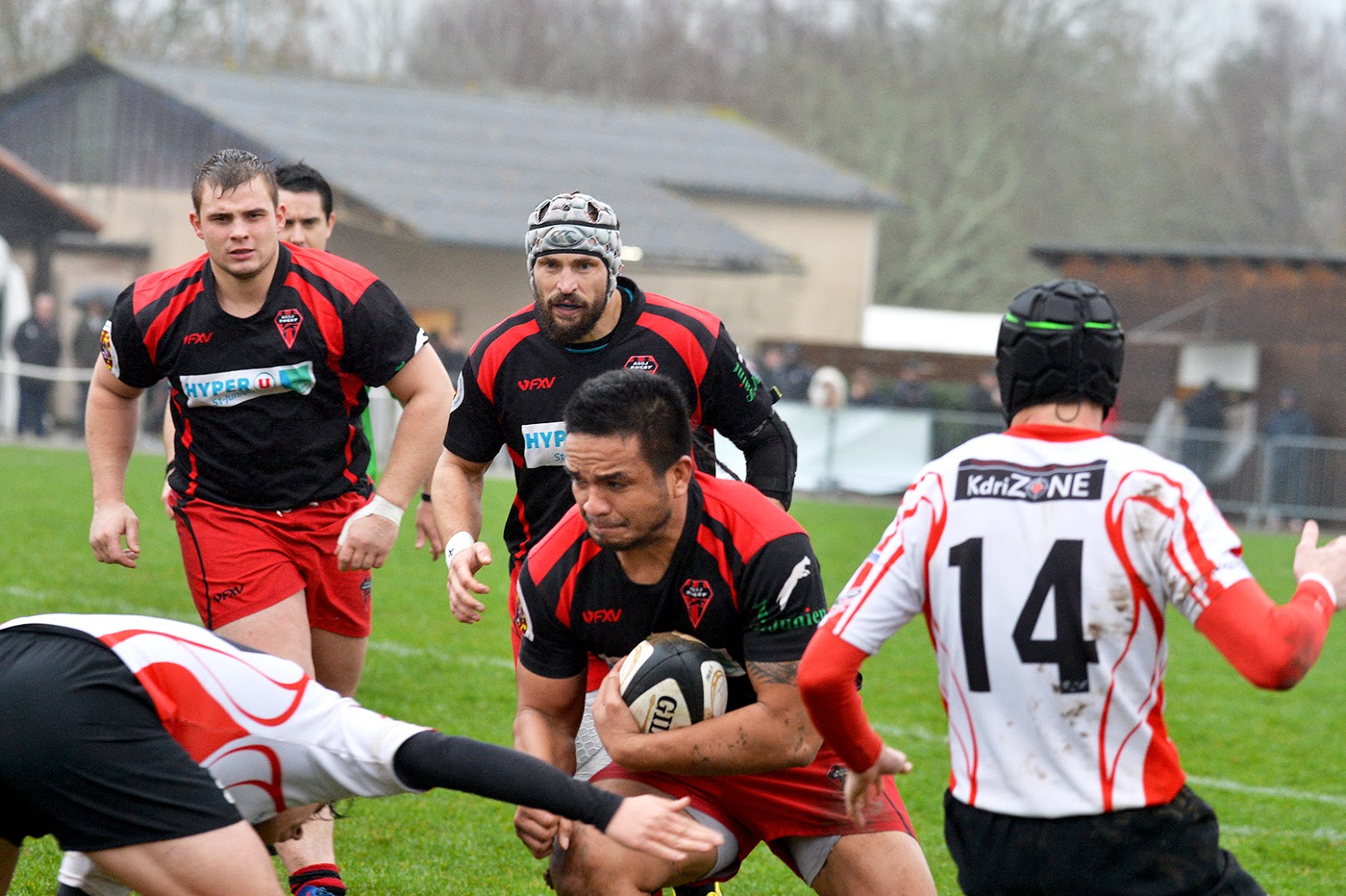 Rugby F2 ASSJ SaintYrieix, un derby bien arrosé...
