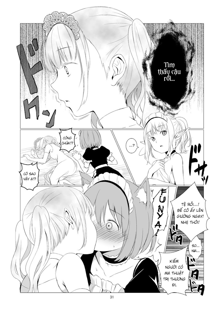 HentaiVN.net - Ảnh 32 - Tuyển tập Yuri Oneshot - Chap 113: Yuri Isekai (Mặn)