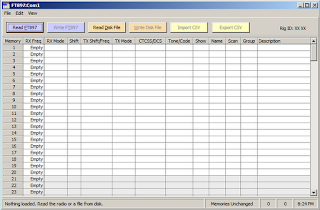 com Software Program Frekuensi Memory Yaesu FT817, FT857 Dan FT897