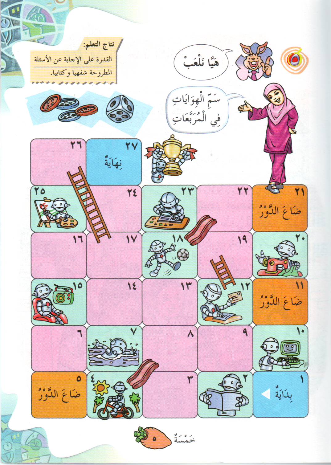 الوسائل المعينة Buku Teks Bahasa Arab Darjah 3