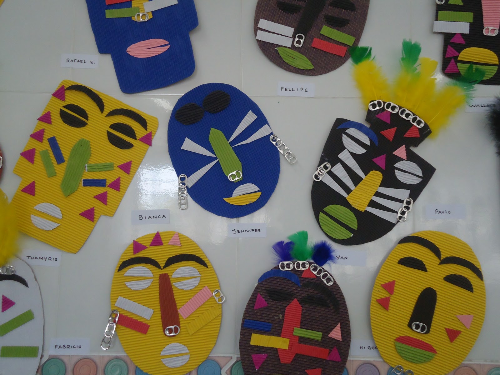 Umbanda Infantil: Máscaras africanas!