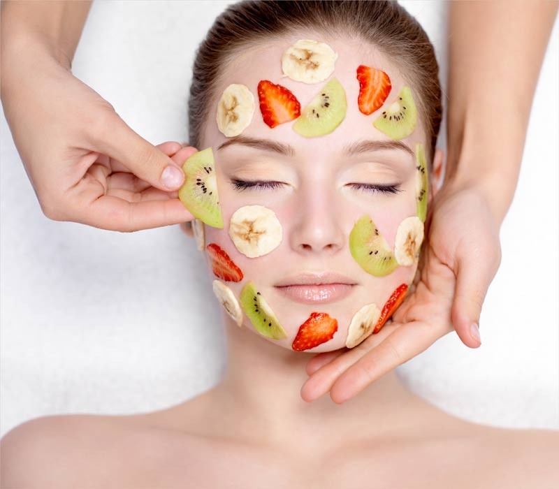 Fruit facepack for oily skin Beautiful Corny