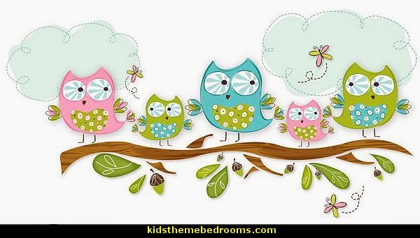 Owl Themed Girls Room