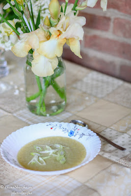 суп пюре из кабачков с цветной капустой