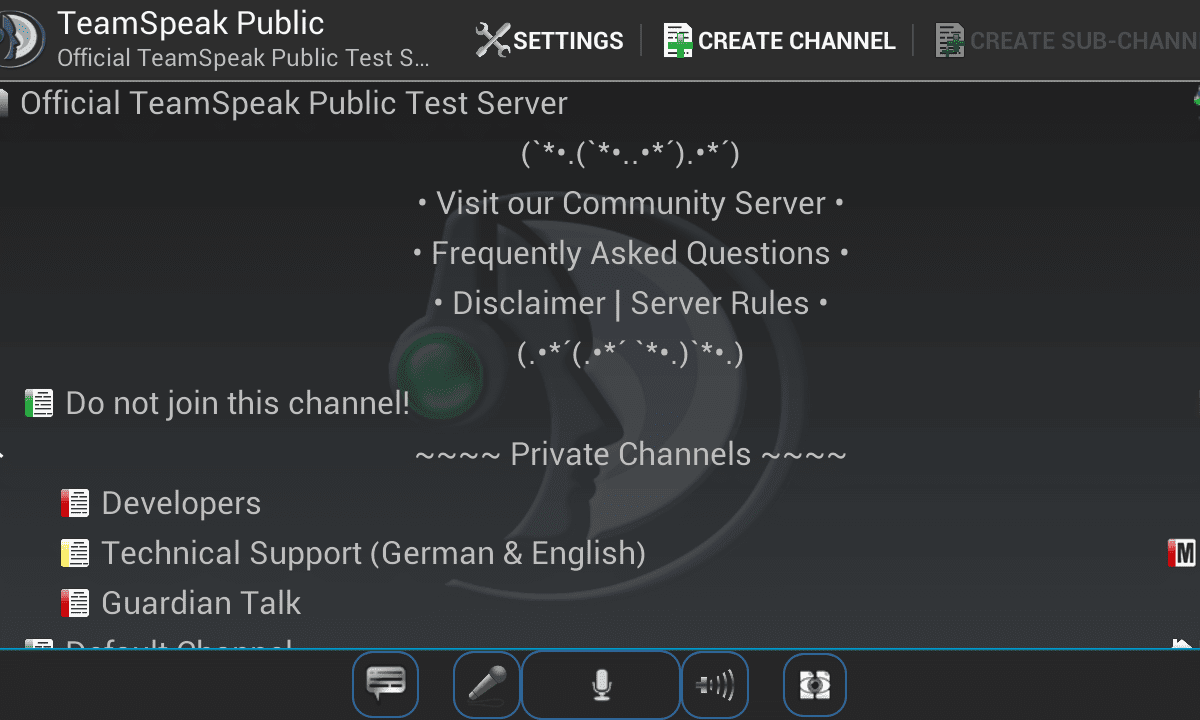 تحميل تيم سبيك teamspeak 3 مجانا للاندرويد