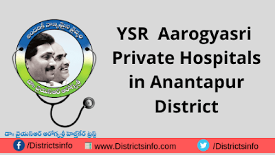  YSR Aarogyasri Private Hospitals in Anantapur District